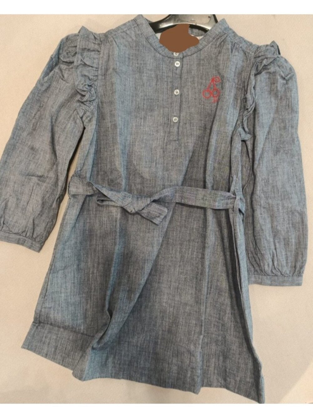BONPOINT Tosca ruffled cotton dress size 6